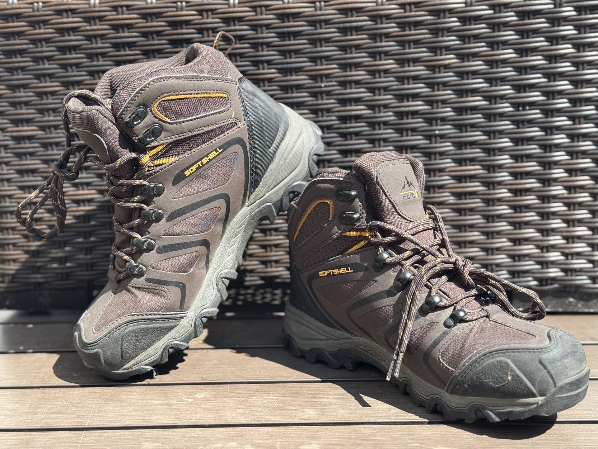 2 Pairs Of Hiking Boots (Man) Both $60
