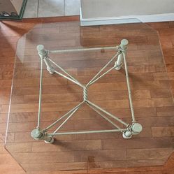 Beveled Glass Coffee Table
