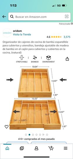 Organizador De Cajones De Cocina