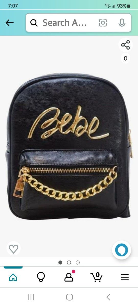 Bebe Black Backpack Purse New for Sale in Spring Valley, CA - OfferUp