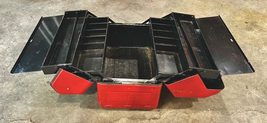 Vintage Simonsen Metal Type II Class A Mechanics Cantilever Tool Box