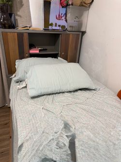 Twin bed and dresser