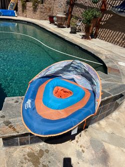 Aqua toddler pool float