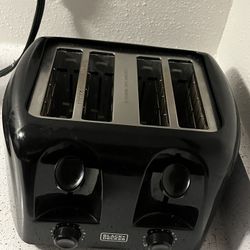 black and decker toaster