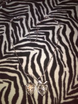 Pink pearl and locket
