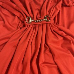 Beautiful Red Dress For Regular Or Plus Size