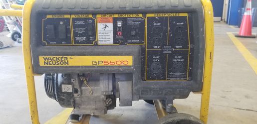 Generator, Wacker 5600, 5.6kw
