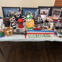 Reseller or Collector Lot 2: ManCave Sports, Video Game, & Entertainment Lot - MAKE OFFER
