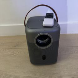 Alvar Gray 1080P Bluetooth Auto Focus And Keystone Portable Outdoor Projector