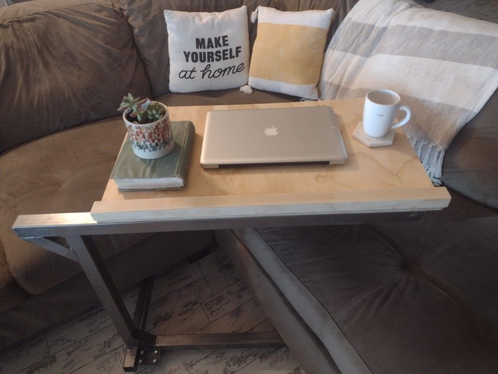 Couch Desk, TV Desk, TV Tray, Made In USA, Custom Made To Order, Locally Sourced Materials, Tray (Prototype Shown In Picture)