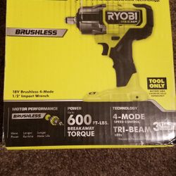 Ryobi 18v HP Impact Wrench