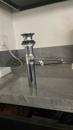 Bathroom sink drain