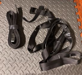 Straps for gymnastics rings
