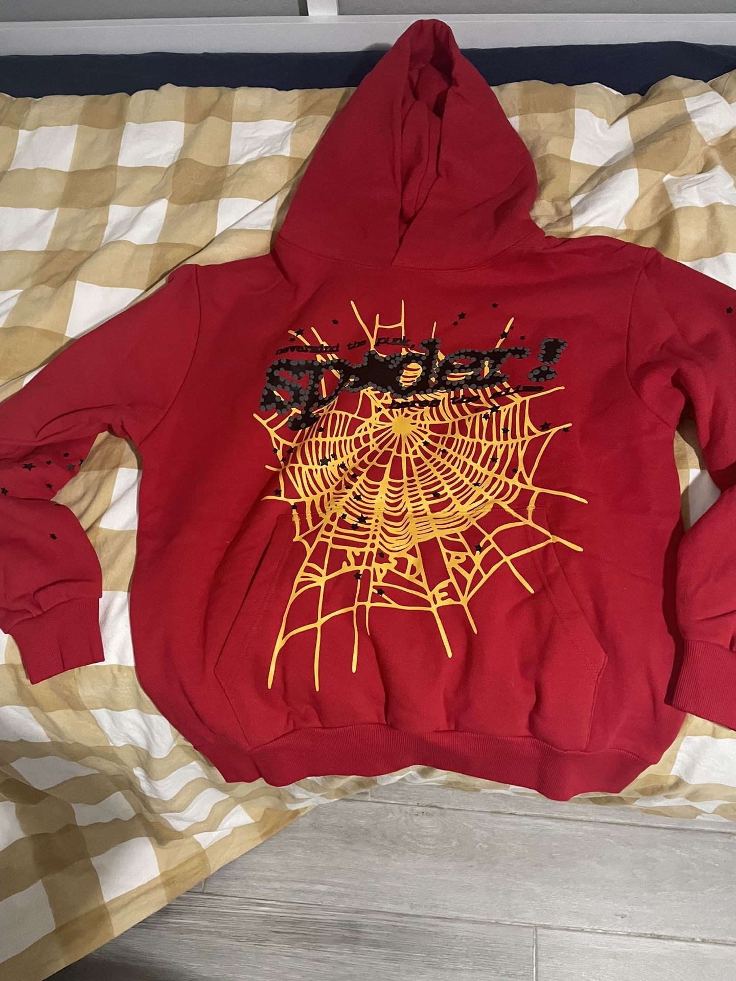Sp5der Hoodie Large