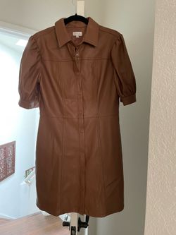 Light brown mini dress size M