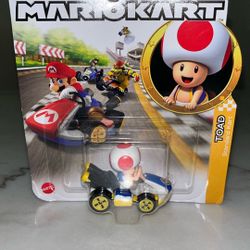 Hot Wheels Mario kart Toad Car
