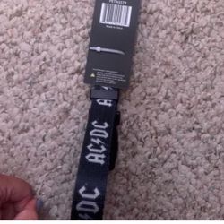 AC/DC DOG COLLAR LARGE