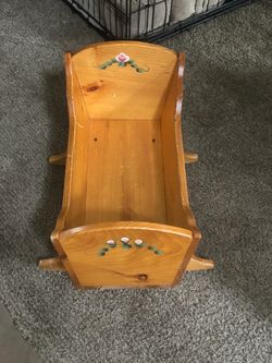 $20 baby doll cradle