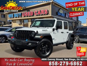 2023 Jeep Wrangler 4xe, Hard Top, Loaded, Awesome Looking,