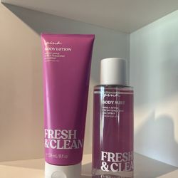 pink - fresh & clean set $20 