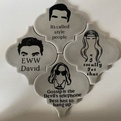 Schitts Creek Coaster Set