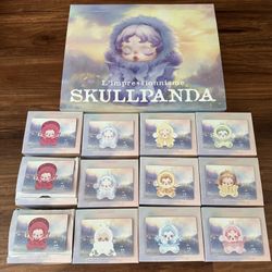 POP MART SKULLPANDA IMPRESSIONNISME PLUSH DOLL ✨AUTHENTIC✨