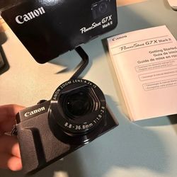 Canon PowerShot G7X Mark II
