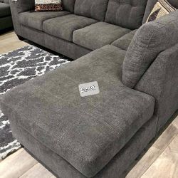 Brand New 🌞 L Shape Grey Living Room Cheap Sofa Set Sectional Couch Chaise Loveseat Ottoman 