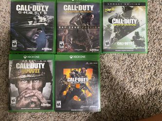 5 Call Of Duty Games Bundle