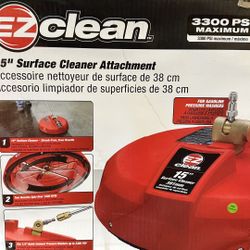 Power washer surface cleaner