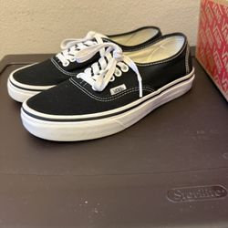 Black Vans 