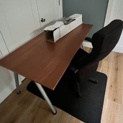 Very Pretty Light Brown Wooden Table