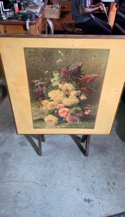 Antique card table