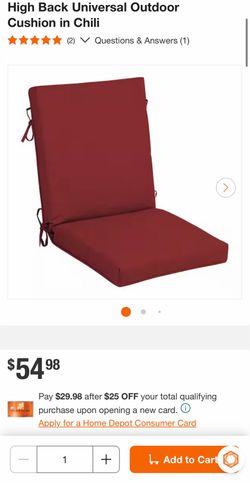 Patio cushions