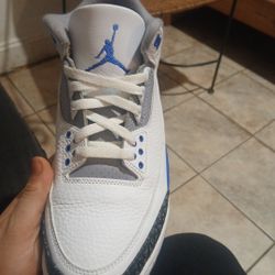 Jordan  3 Racer Blue   Size 9.5