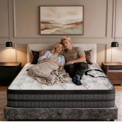 12 Inch Full Mattress Hybrid with Memory Foam