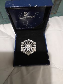 Swarovski Real Crystal  Brooch