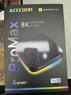 Diamond pro max 8k streaming box