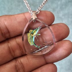 Fish Pendant Necklace 