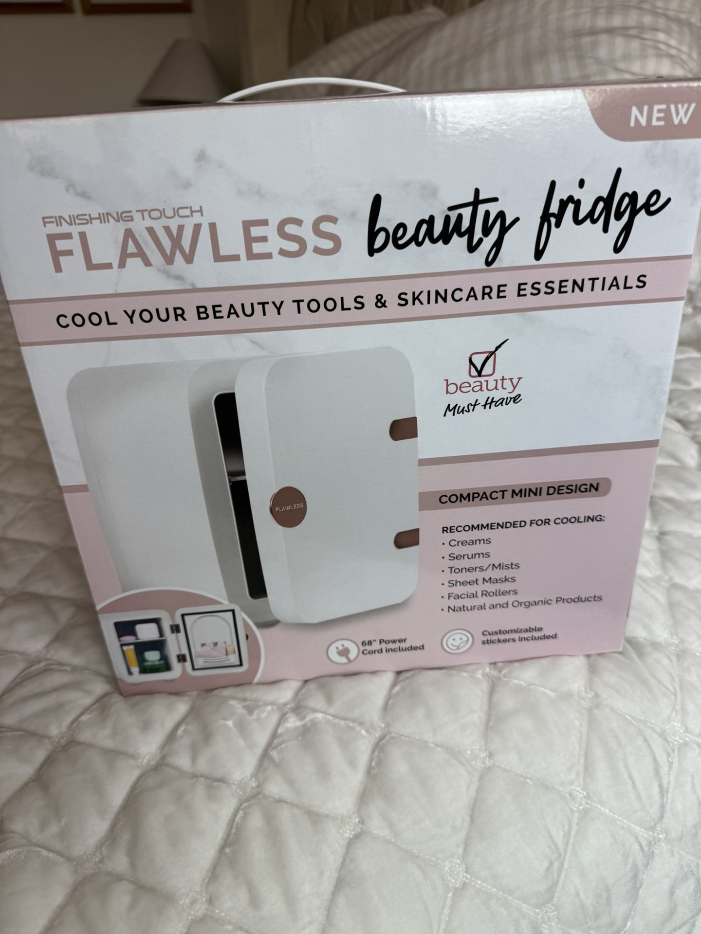 New FLAWLESS beauty Fridge 