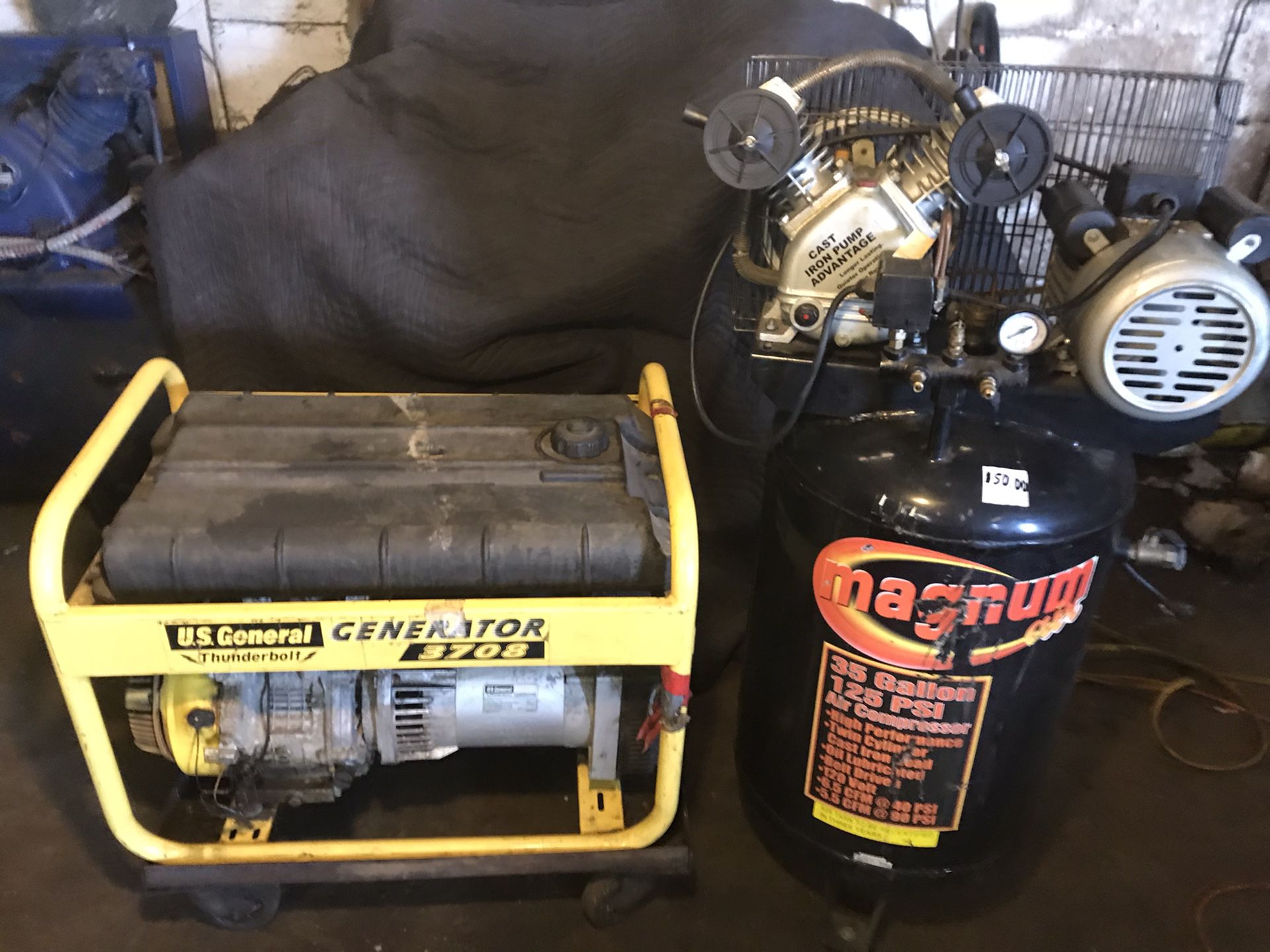 Generator And Compressor Both For  You 