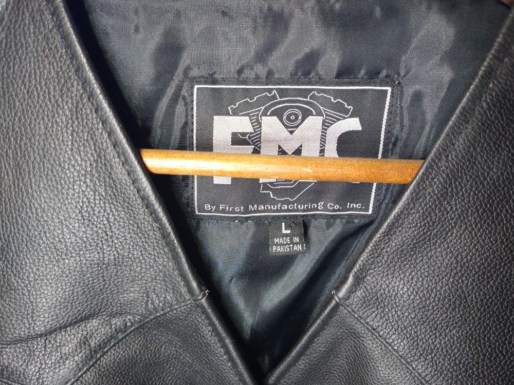 FMC Leather  Motorcycle Vest