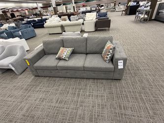 Tufted Track Arm Sofa - Gray | Couch | Living Room Couch
