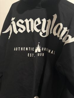 Black Disneyland Zip Up