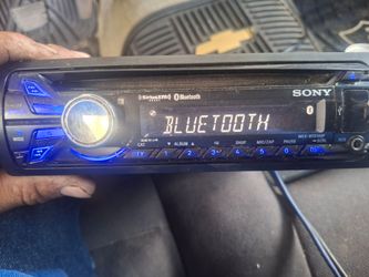 STEREO SONY CD AUX USB BLUETOOTH GOOD CONDICIÓN ABLO ESPAÑOL