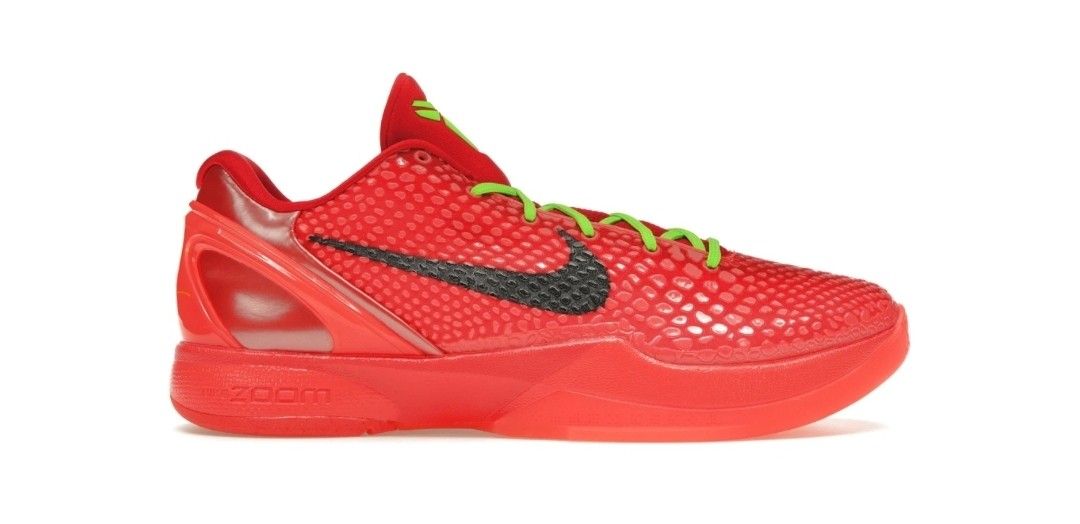 Nike Kobe 6 Reverse Grinch Size 7