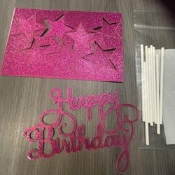 Girls Pink Birthday Decorations 