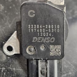 Mass airflow flow toyota denso