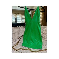 Forever 21 Dress Faux Leather Large 