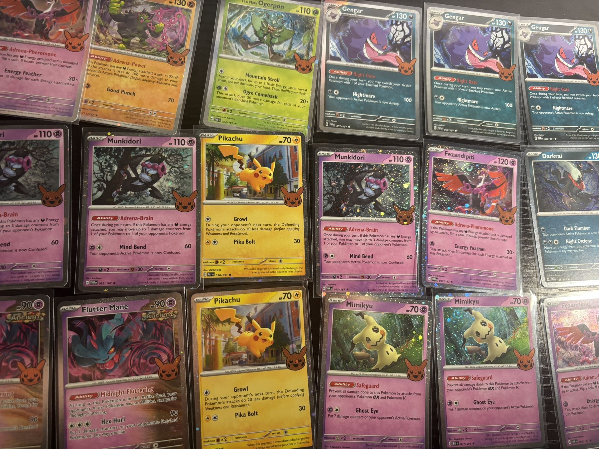 18 Pokemon Cards (ToT Cosmo Holos)